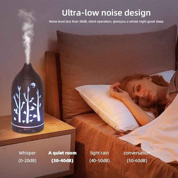 Essential Oil Diffuser, 7.1''x3.5'' Air Diffusers - Image 9