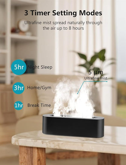 Flame Air Diffuser, Humidifier, Essential Oil Diffuser - Image 6