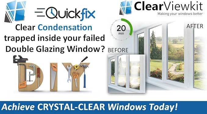 Moisture Plus 2 x Window Kit Clears trapped Heavy Condensation trapped Inside - Image 5