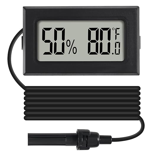 1Pcs Mini Digital Thermometer Hygrometer Gauge Indoor by Dorhea