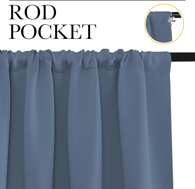 NICETOWN Room Darkening Curtains - Image 2