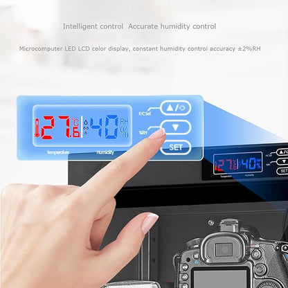 100L Full Automatic Digital Camera Dehumidify Storage 5 Layers Digital Control - Image 9