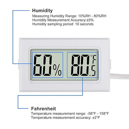 3Pcs Mini Digital Thermometer Hygrometer - Image 4