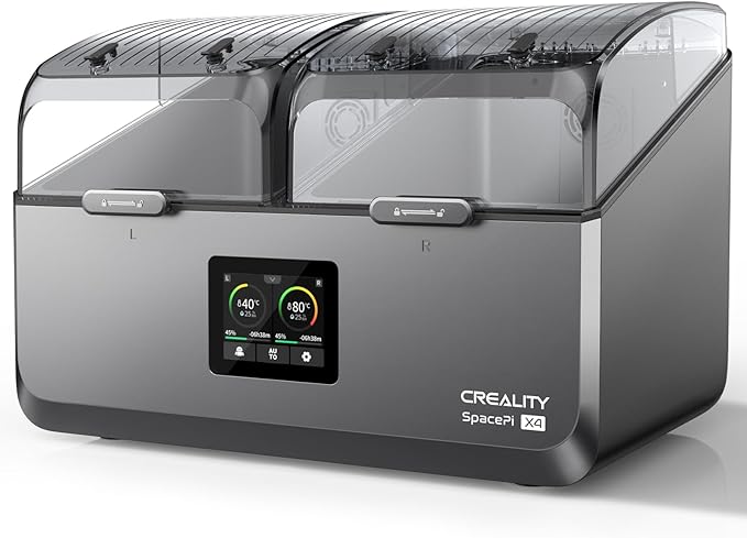 Creality Filament Dryer 4 Spools, Space Pi X4 Filament Storage Box:Dual by Creality