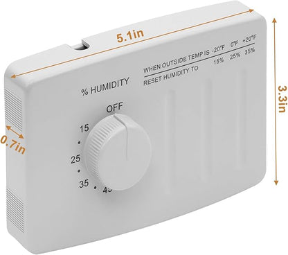 4655 Manual Digital Control Humidistat Will Close The Control Switch - Image 4