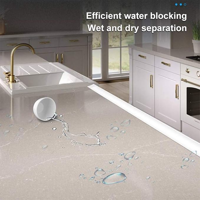 78 inch Shower Threshold Water Dam Barrier Water Stopper, Glass Shower Door - Image 8