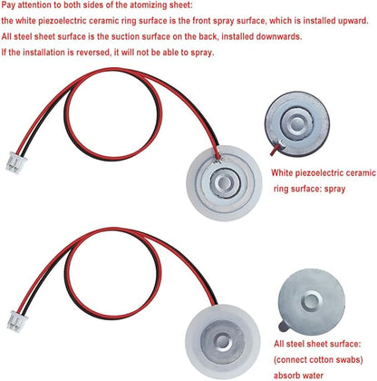 2Pcs DC5V Humidifieration Atomization Disc Type-C Interface 1 To 2 Double - Image 5