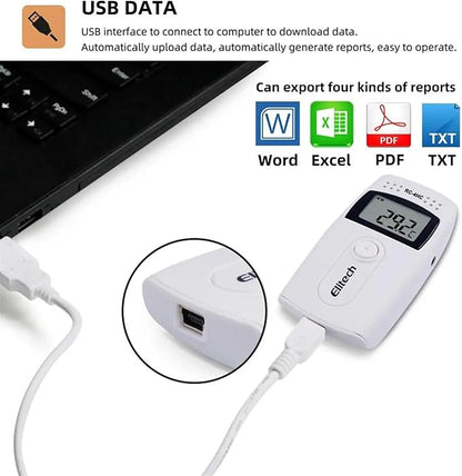 RC-4HC Digital USB Temperature Humidity Data Logger High Precision Temperature - Image 5
