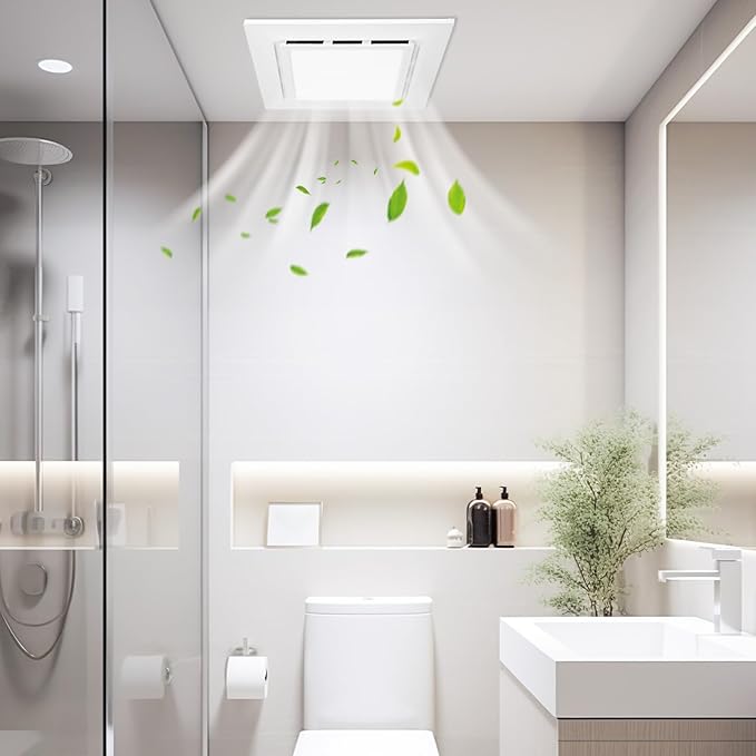 11.8" Panel Bathroom Exhaust Fan - Image 8
