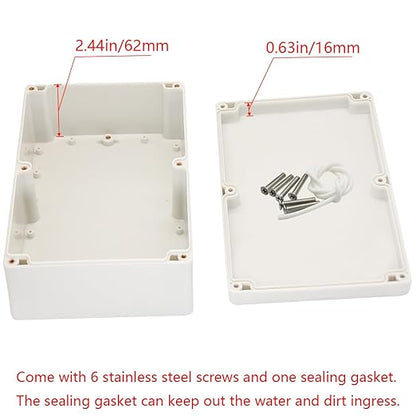 Project Box IP65 Waterproof Junction Box ABS Plastic Electrical Boxes DIY - Image 4