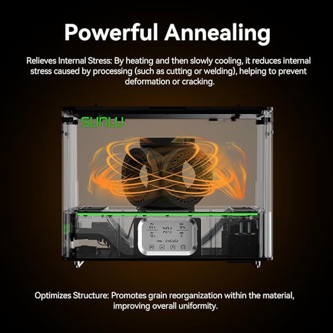 SUNLU Filament Dryer Box E2, Professional Drying and Annealing, Born - Image 3