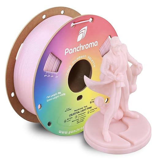 Polymaker Panchroma Celestial PLA Filament, Celestial Light Pink 1.75mm 3D by Polymaker