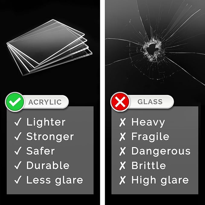 Marketing Holders Clear Acrylic Display Riser 12" x 12" x 32" No Lid Platform - Image 9