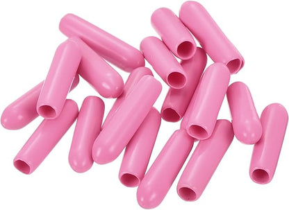 uxcell 20pcs Rubber End Caps 3mm ID Vinyl PVC Round Tube Bolt Cap Cover Screw - Image 4
