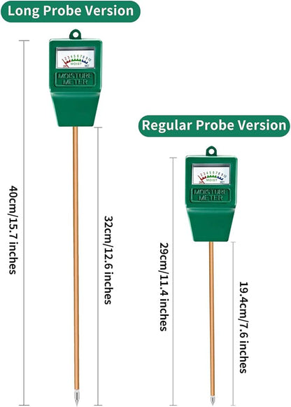Soil Moisture Meter, Long Probe Plant Hygrometer Moisture Sensor Plant Water - Image 6