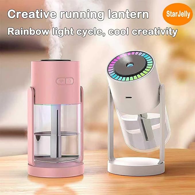 Portable Starry Sky Projection Humidifier, USB Mini Humidifier, 360° Rotating - Image 8