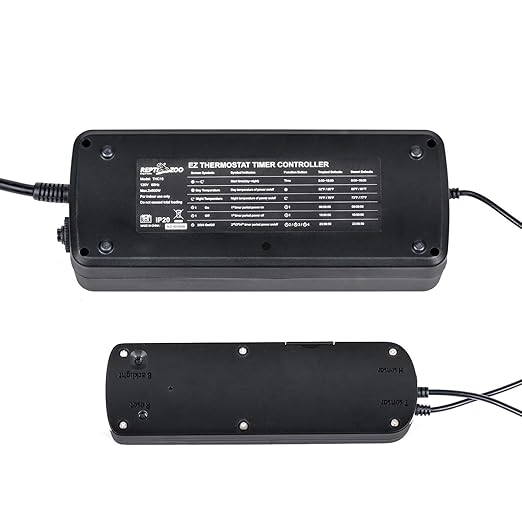 REPTI ZOO Reptile Thermostat Digital Outlet Temperature Timer Troptical or - Image 3