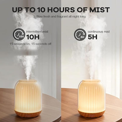 Essential Oil Diffuser with Night Lamp | 120ml USB Portable Aroma Diffuser with - Image 4
