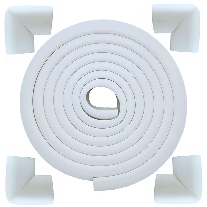 M2cbridge L Shape Extra Thick Furniture Table Edge Protectors Foam) by M2cbridge