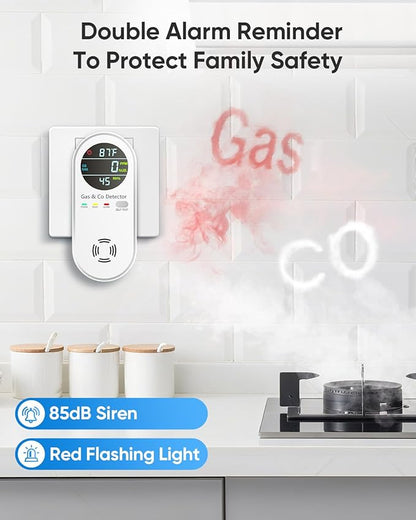 Carbon Monoxide Detectors and Natural Gas Detector, 4-in-1 Carbon Monoxide - Image 4