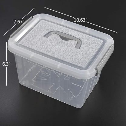 6 Liter Plastic Bins with Lids - Image 2