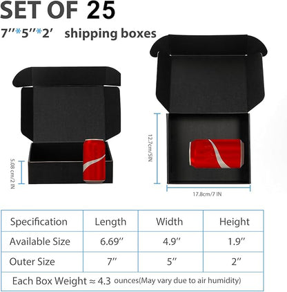 Small Shipping Boxes 7x5x2 Inch - Image 2