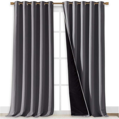 NICETOWN 100% Blackout Blinds, Laundry Room Decor Window Treatment Curtains by NICETOWN