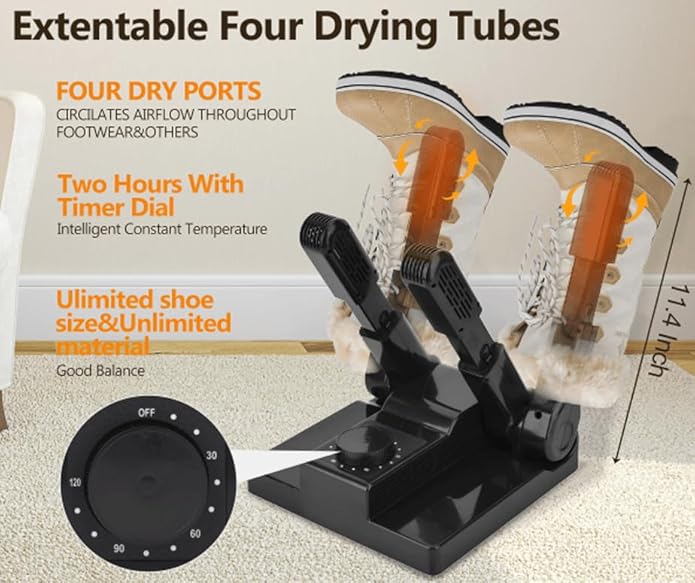 Portable Electric Shoe Glove Boot Dryer Warmer - Image 5