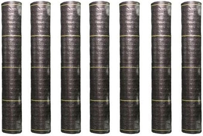 Dewitt 7-Pack Sunbelt Weed Barrier Fabric 3.2 oz, 4 x 300 Feet – Heavy-Duty by DeWitt