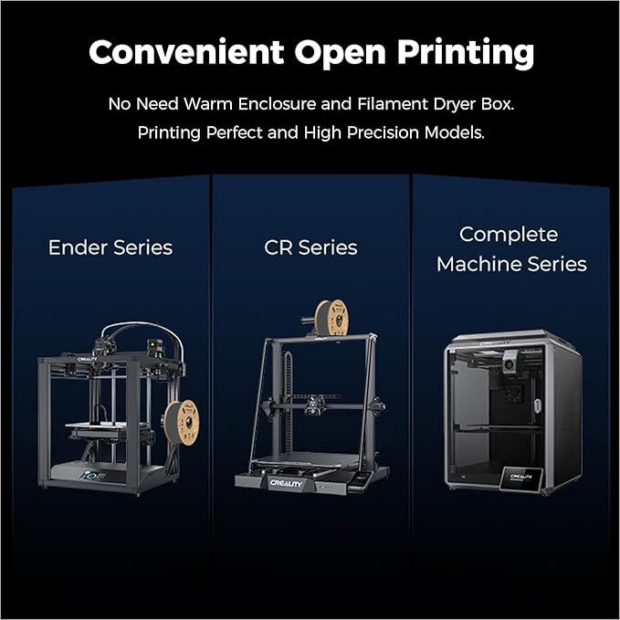 Creality Hyper ABS Filament for K1/K1 Max/K2/K2 Plus, Official 3D Printer - Image 4