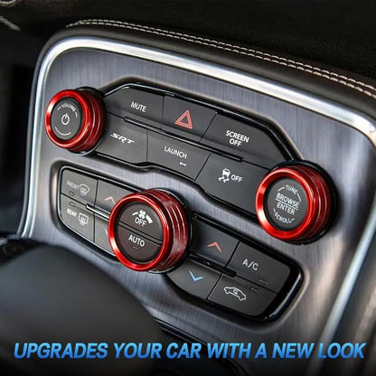 3PCS Air Conditioner Switch Button Knob Cover, Auto Accessories Climate Control - Image 3