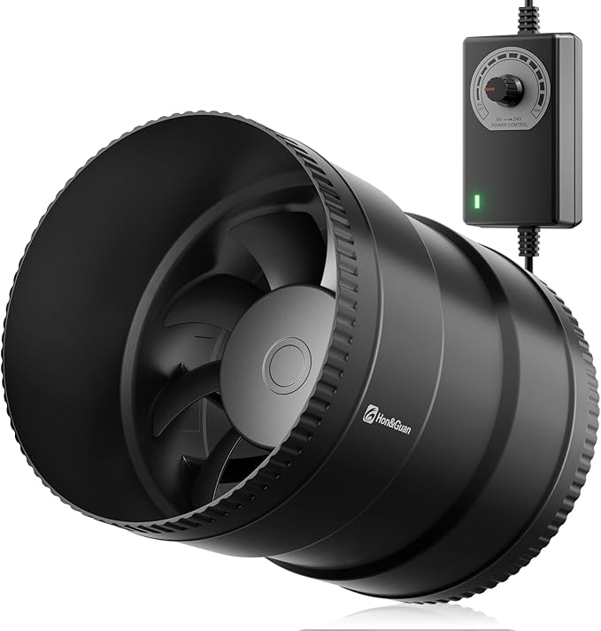 Hon&Guan 6 Inch Inline Booster Duct Fan by HonGuan