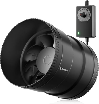 Hon&Guan 6 Inch Inline Booster Duct Fan by HonGuan