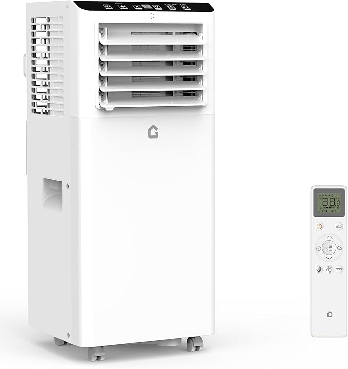 GarveeHome Portable Air Conditioner, Quiet 8000 BTU AC by GarveeHome