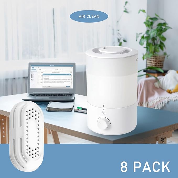 8-Pack Humidifier Water Softener Cleaning Demineralization Cartridge Compatible - Image 7