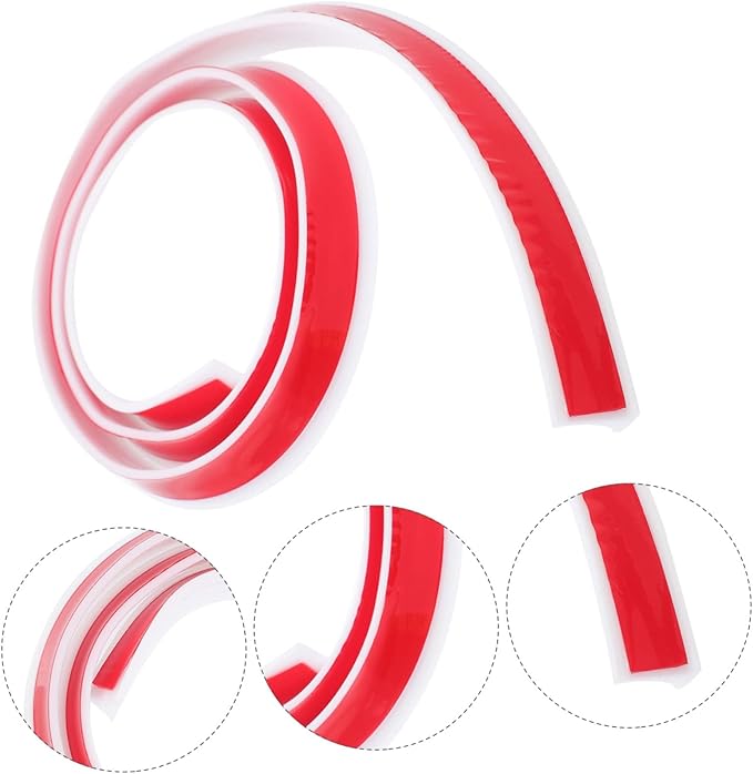 Housoutil 3pcs Self-adhesive Bathroom Strip Water Retaining Strip - Image 7
