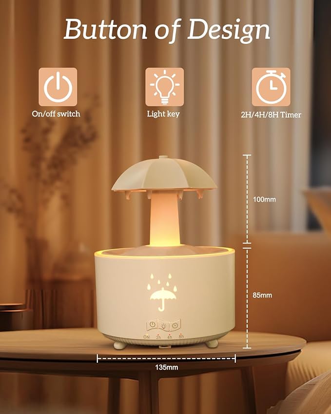 Aesthetic 2-in-1 Humidifier Oil Diffuser - Image 7