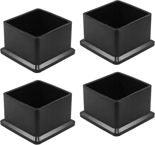 BokWin 4 Pcs Chair Leg Caps 2 Inch*2 Inch Square Furniture Floor Protectors by Unknown