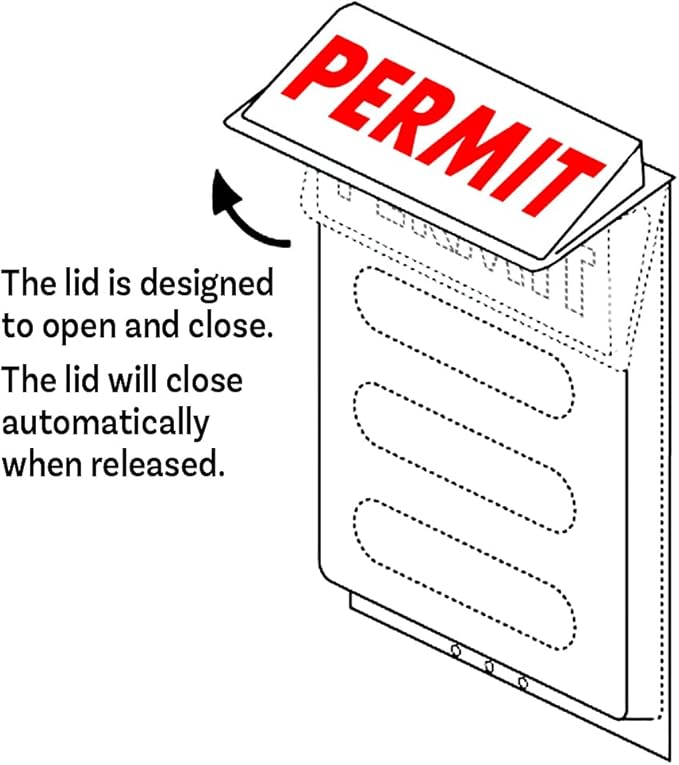 Mediz Outdoor Permit Brochure Box - Image 5