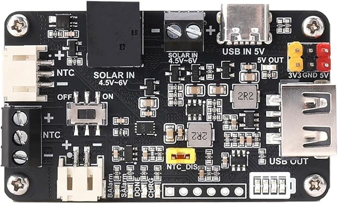 Solar Power Management Module for 5V Solar Panel & 3.7V Lithium Ba-ttery - Image 4