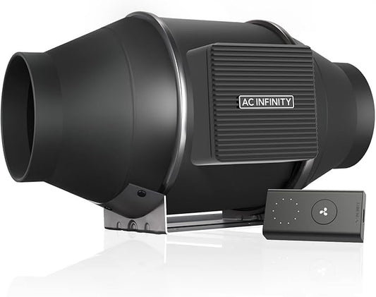 AC Infinity CLOUDLINE PRO S4, Quiet 4” Inline Duct Fan by ACInfinity