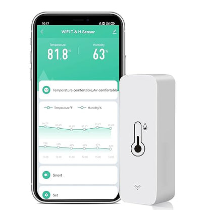 WiFi Temperature Humidity Sensor: Wireless Temperature Humidity Monitor by SENCKIT