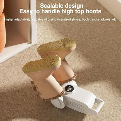 Shoe Dryer with Temperature Display, Electric Shoe Dryer and Warmer - Image 7
