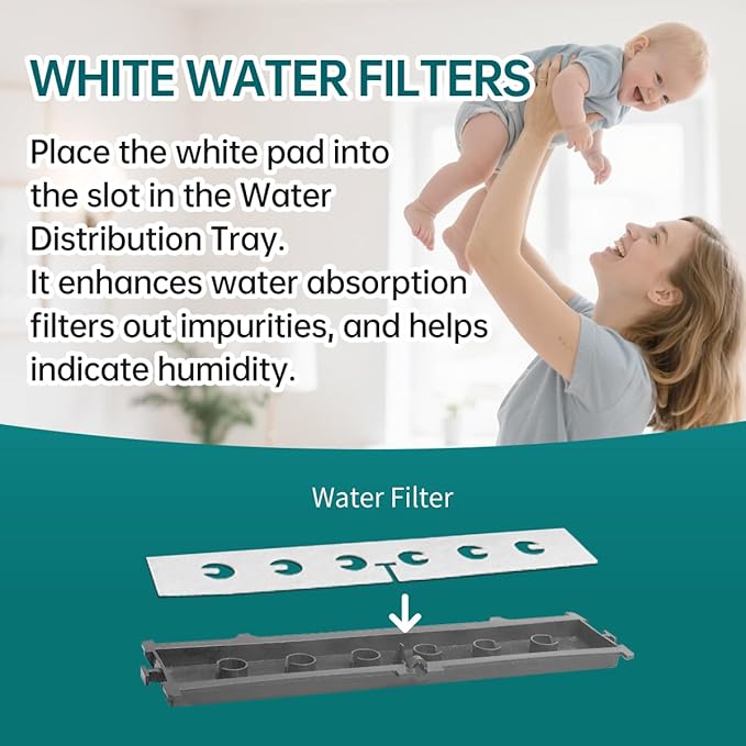 P1101045 10 Humidifier Water Panel Evaporator Replacement Compatible - Image 4