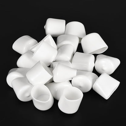 uxcell 20pcs Rubber End Caps 26mm ID Vinyl Round End Cap Cover Screw Thread - Image 4
