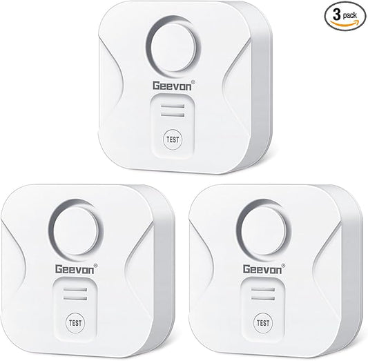 Geevon 3 Pack Water Leak Detectors by GEEVON
