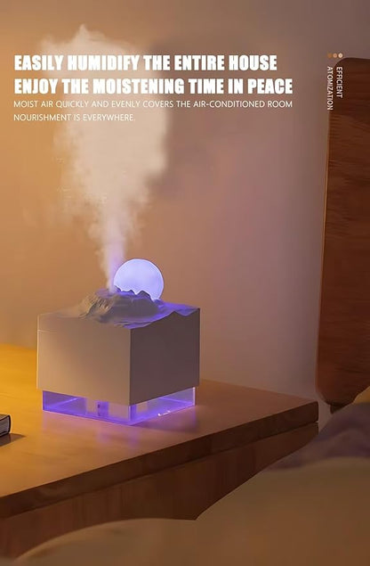 Cartoon Kitty Portable Small Humidifier, USB Personal Desktop Humidifier - Image 3