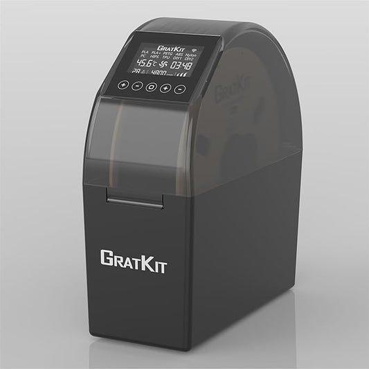 GratKit 3D Filament Dryer Box Firefly V2.0, Tuya App Controlled Smart Filament by Gratkit