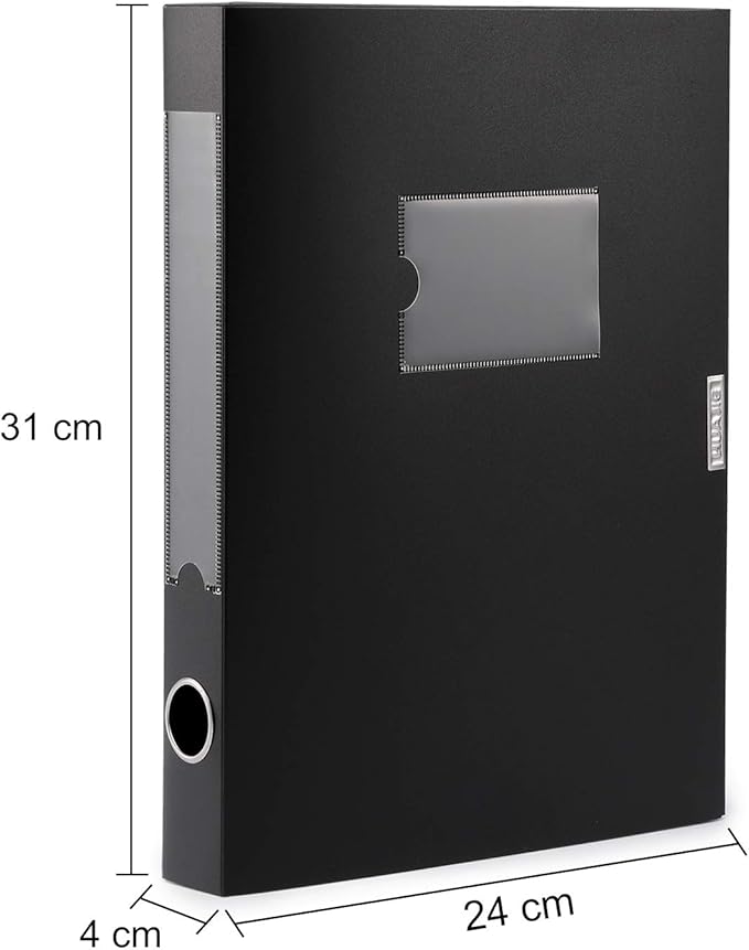 A4 Storage File Boxes Plastic Archives Cases - Image 3