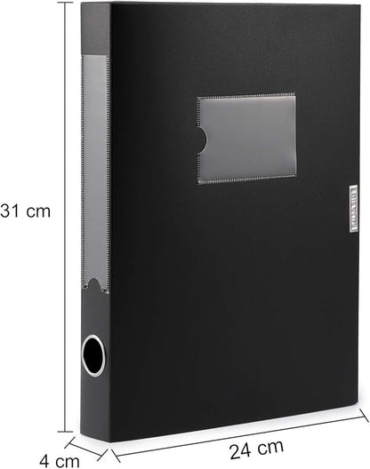 A4 Storage File Boxes Plastic Archives Cases - Image 3